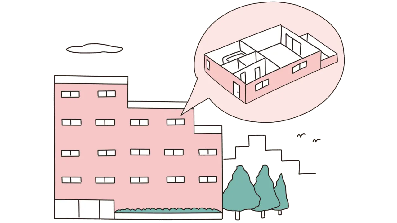 3.小回りの利く区分マンションを提案しています。